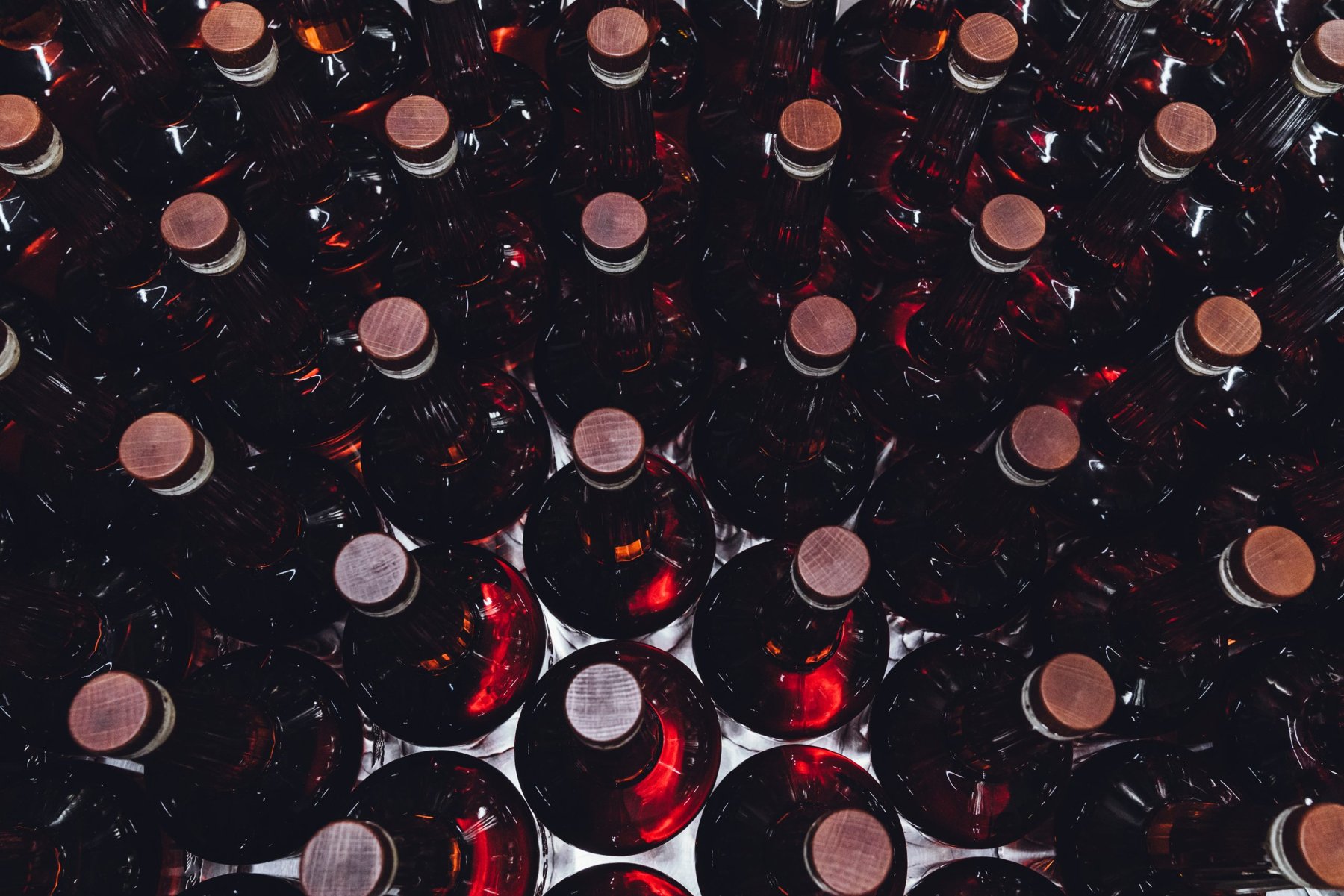Bottled spirits on the Craft Co. production floor